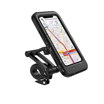 Waterproof 360° smartphone bike mount