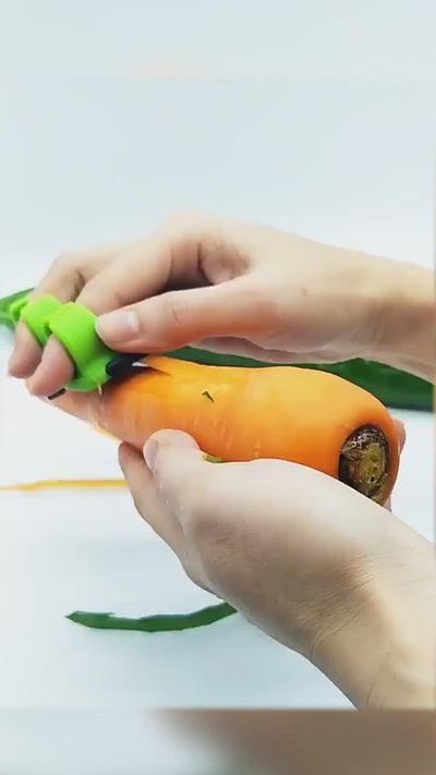 Multifunctional 2-finger peeler | Peel with more safety